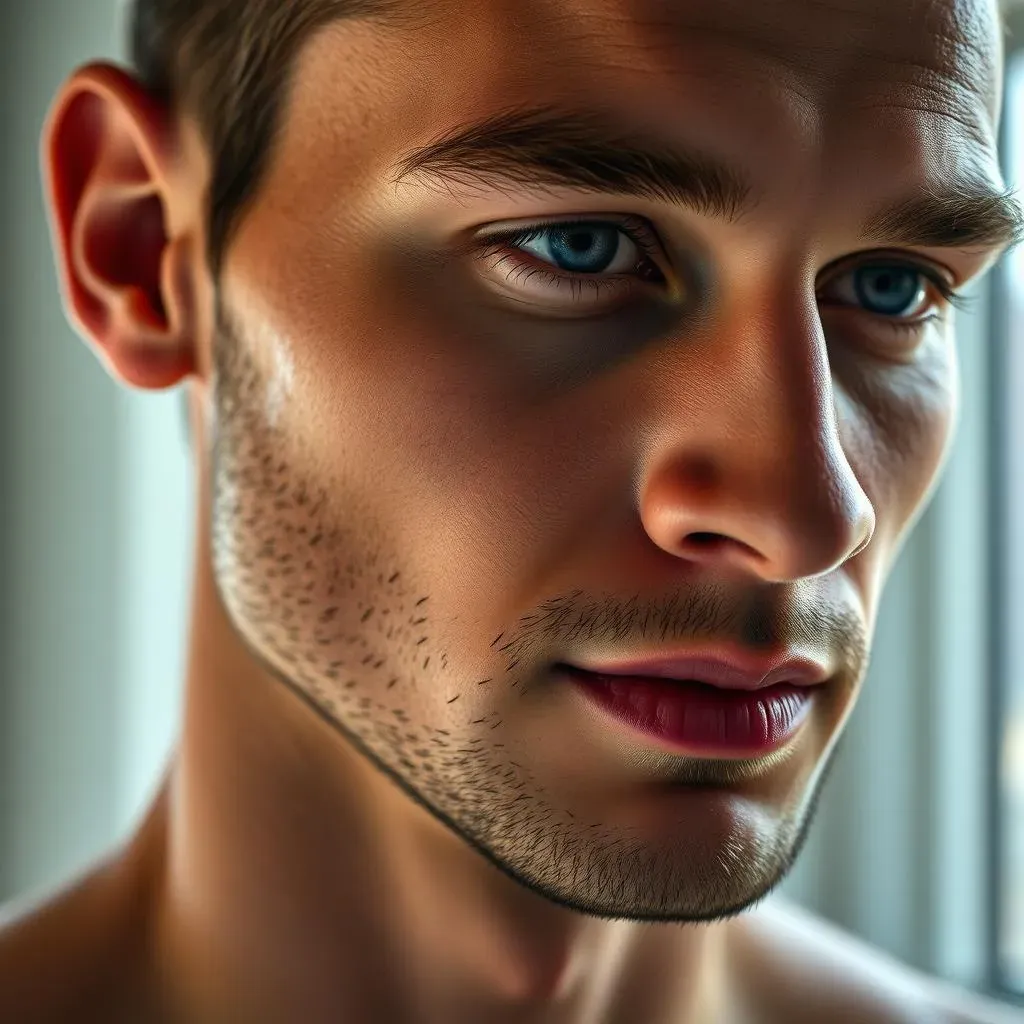 Clean Shaving for a Sharpened Stubble Look