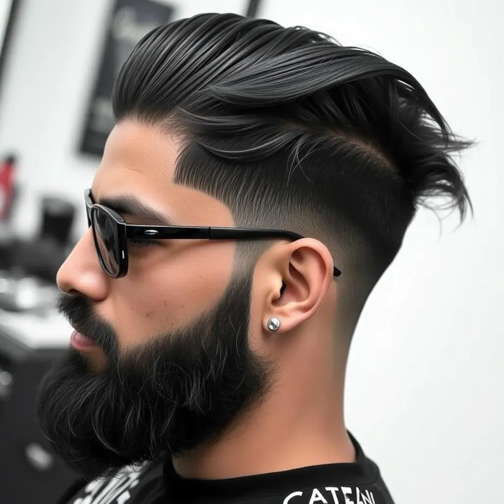 Modern Takes on Black and White Indian Beard Styles
